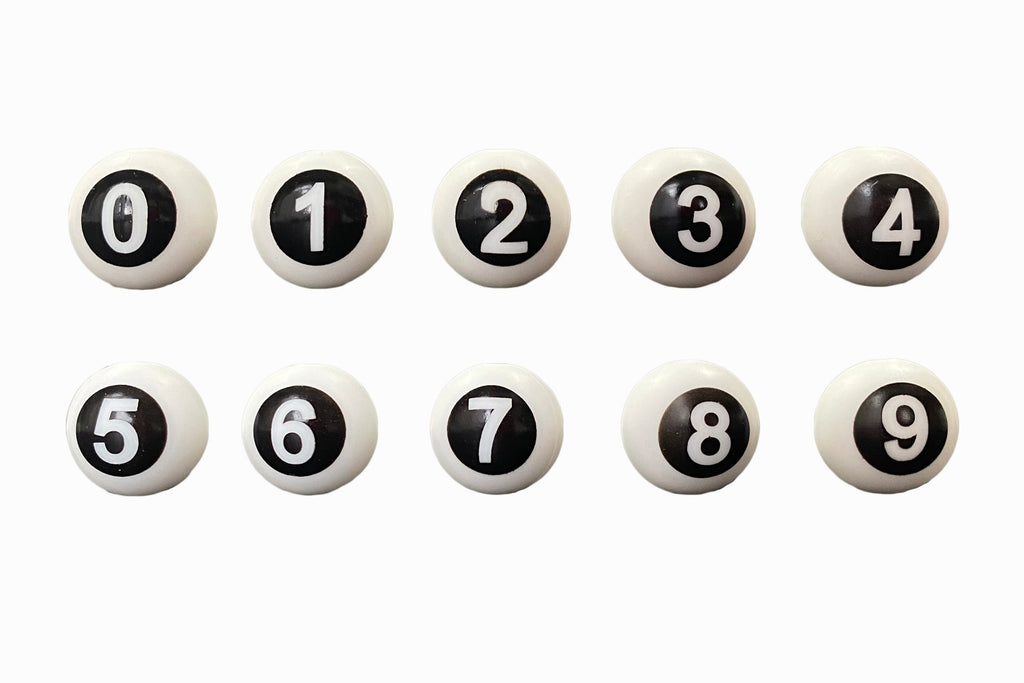 15MM silicone beads 0-9 numbers silicone round beads  pack - JCFlow Beads