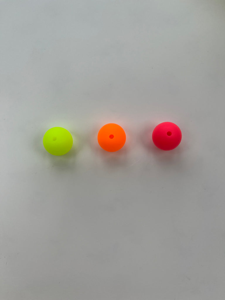 B-MIX-14 Silicone Beads Bulk Beads Mix Combo 15mm Each - JCFlow Beads