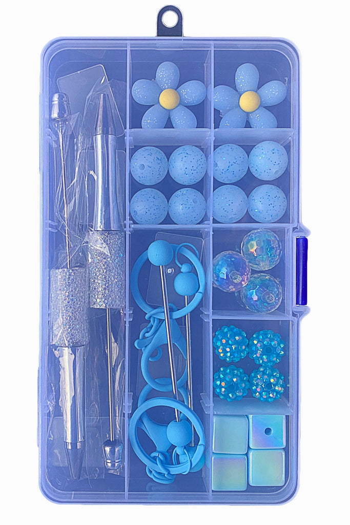 Silicone Bead Mixed Beaded Bookmarks Box Set-01 - JCFlow Beads